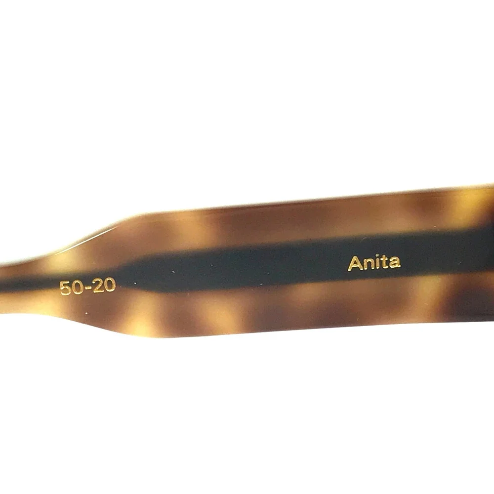 Alfred Kerbs Eyeglasses Frames ANITA HV Havana Gray Tortoise Full Rim 50-20-140